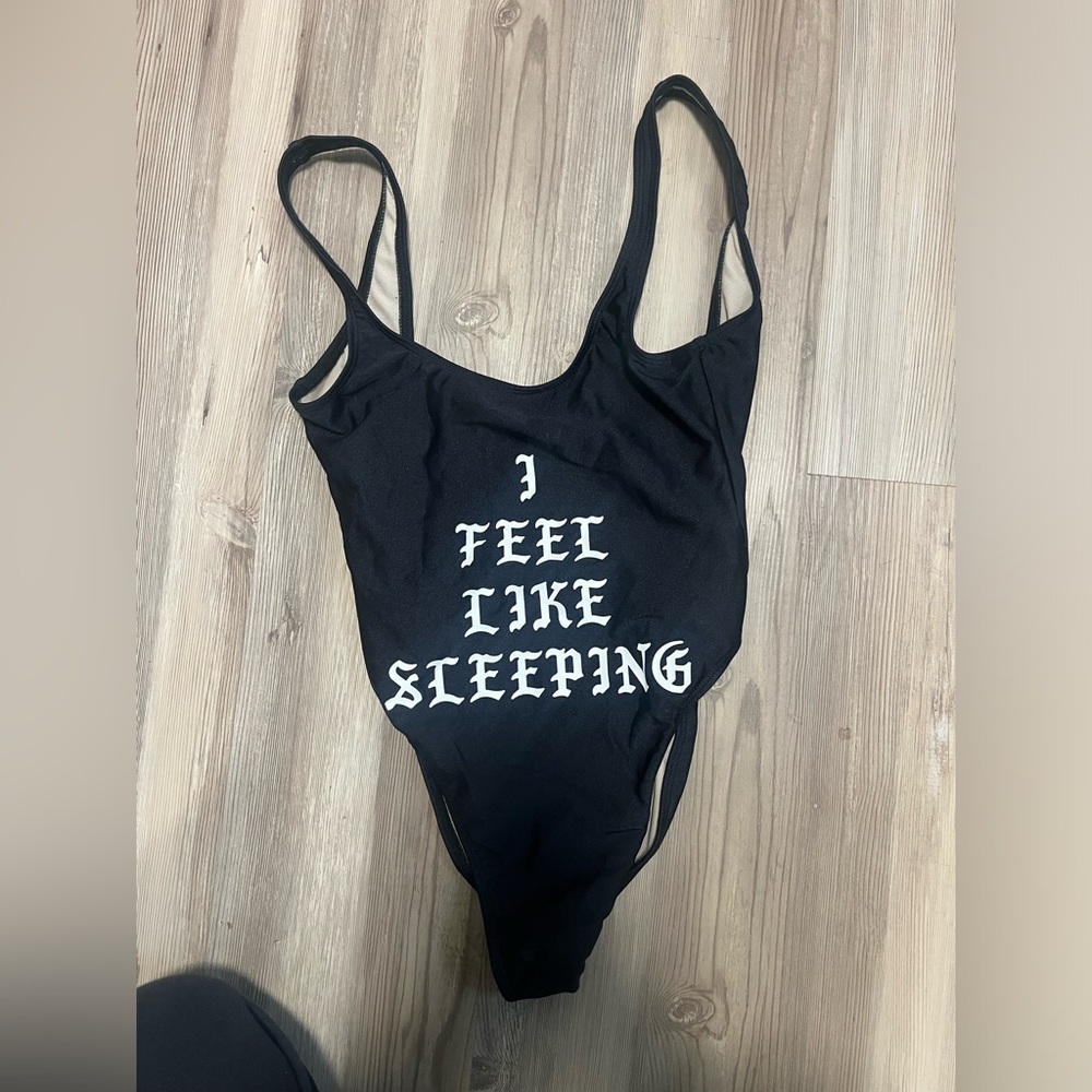 Black one piece private party